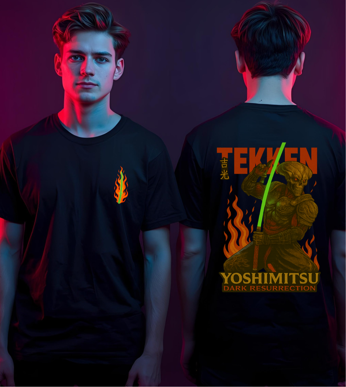 Flaming Yoshitmitsu TEEKEN collection