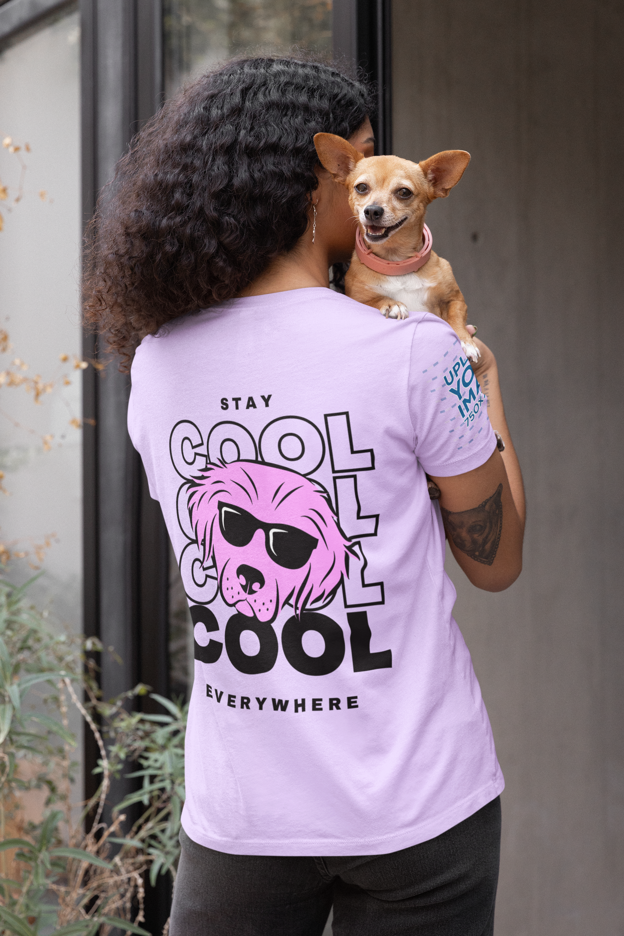 Stay Cool Like Dogesh Oversized Unisex T-Shirt