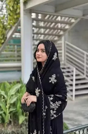 Royal Black Ethnic Kurti with Dupatta
