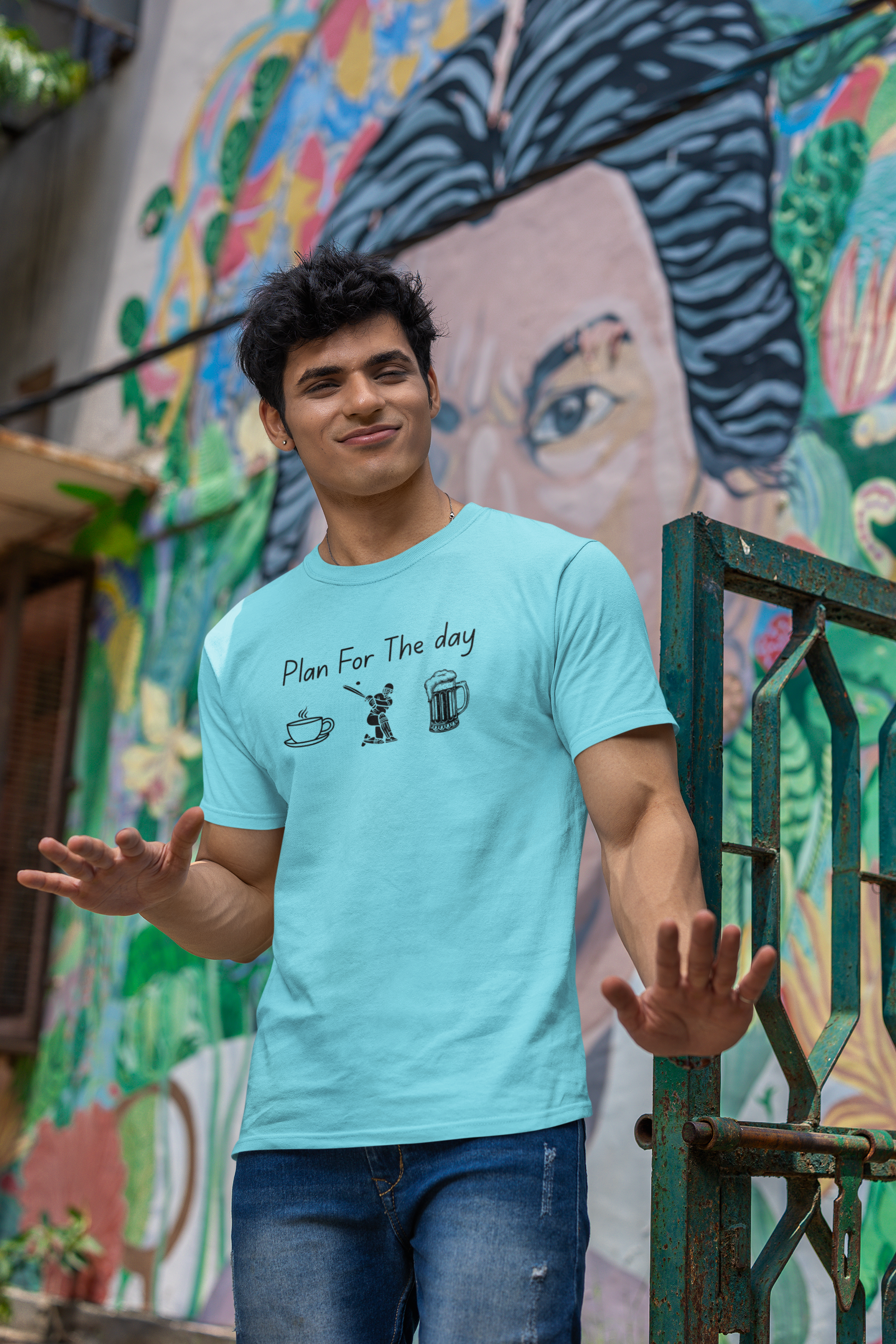 Plan For the day Oversized T-shirt for Men & Women