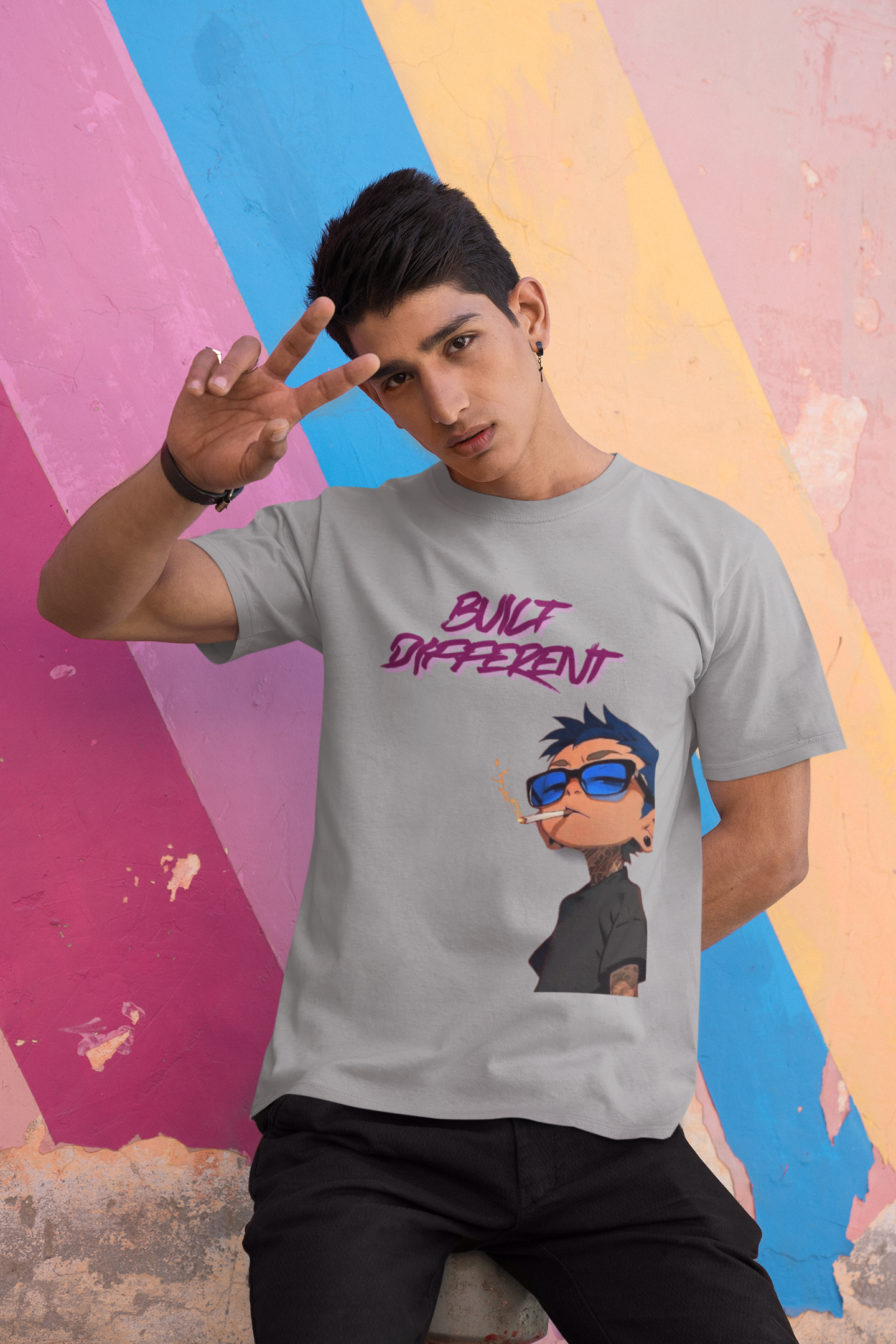 Built Different Unisex Oversized Standard T-Shirt