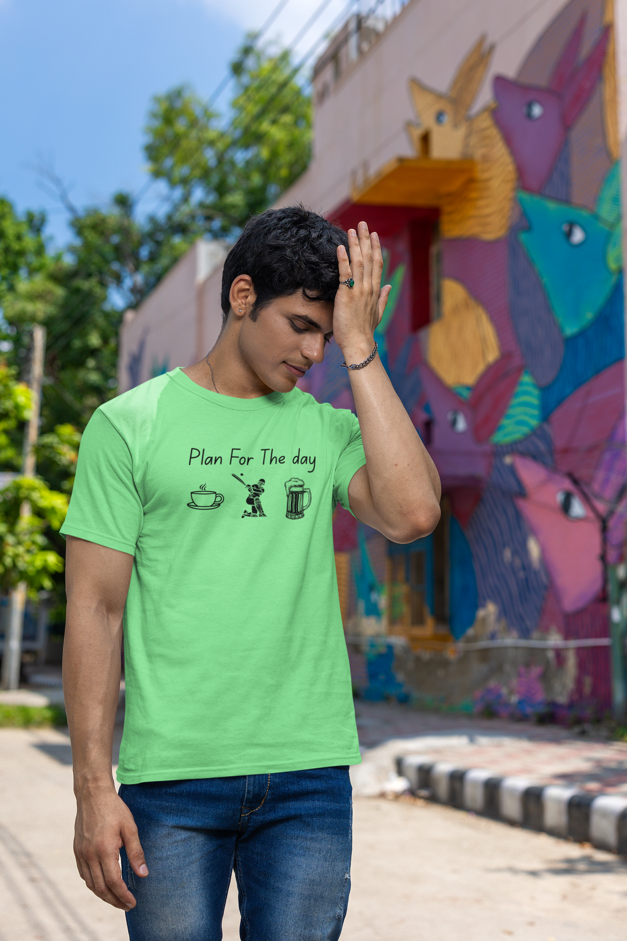 Plan For the day Oversized T-shirt for Men & Women