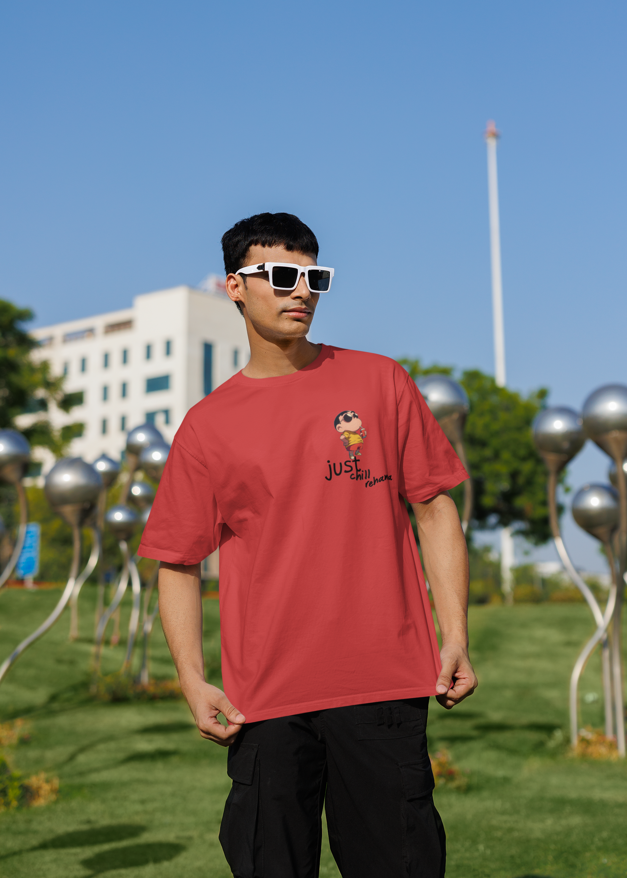 Just Chill Unisex Oversized T-shirt