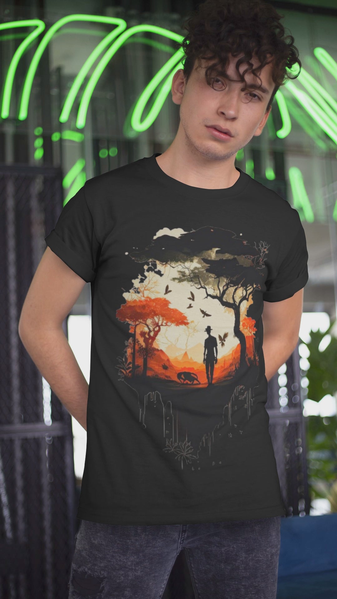 Black Classic Crew T-Shirt