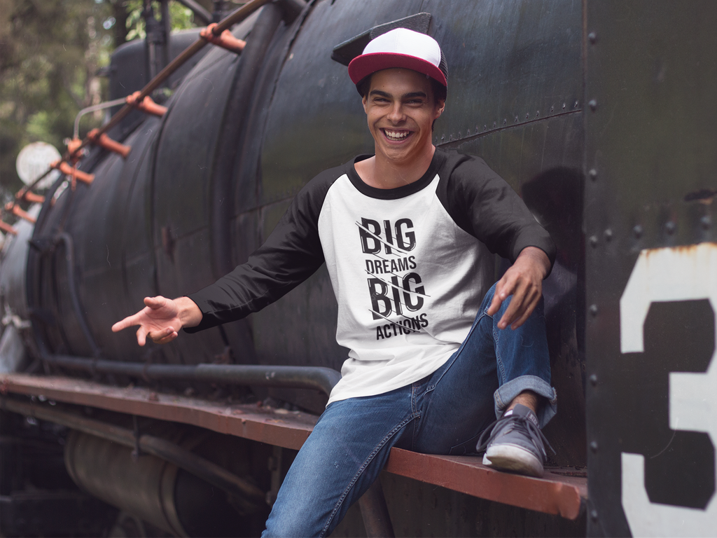 Big Dreams Big Actions Full Sleeves T-shirt