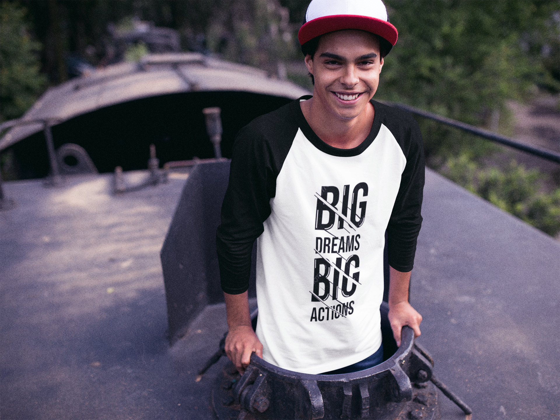 Big Dreams Big Actions Full Sleeves T-shirt