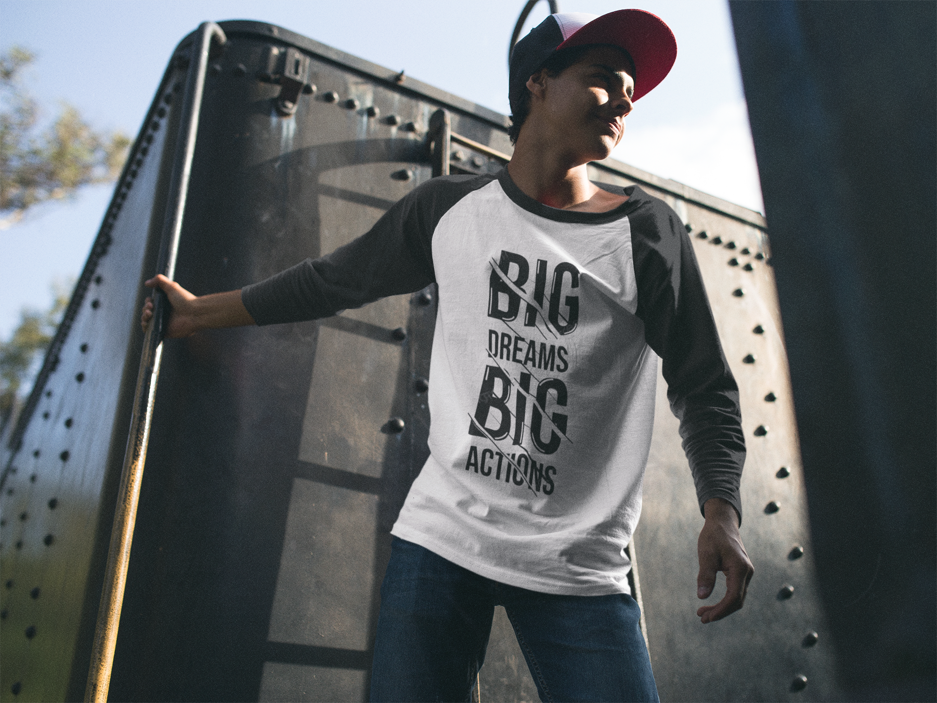 Big Dreams Big Actions Full Sleeves T-shirt